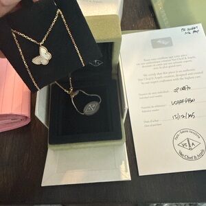 Van Cleef & Arpels Sweet Alhambra Butterfly Necklace